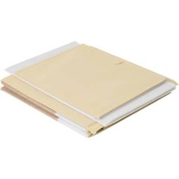 Nordara Beige Large Collapsible Storage Box Toy Chest Kids Room - thumbnail 3