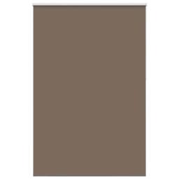 Berkfield Home Roller Blind Blackout Coffee 165x230 cm Fabric Width 161.6 cm Pol… in Brown - thumbnail 3