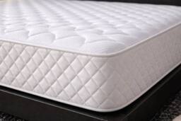 Chester & Oakley Luxury Damask Memory Foam Mattress - 10 INCH in White - Size: Small Single - thumbnail 6