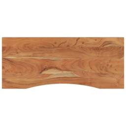 Berkfield Home Beautiful Desk Top 120x50x2.5 cm Rectangular Solid Wood Acacia in Brown - thumbnail 3