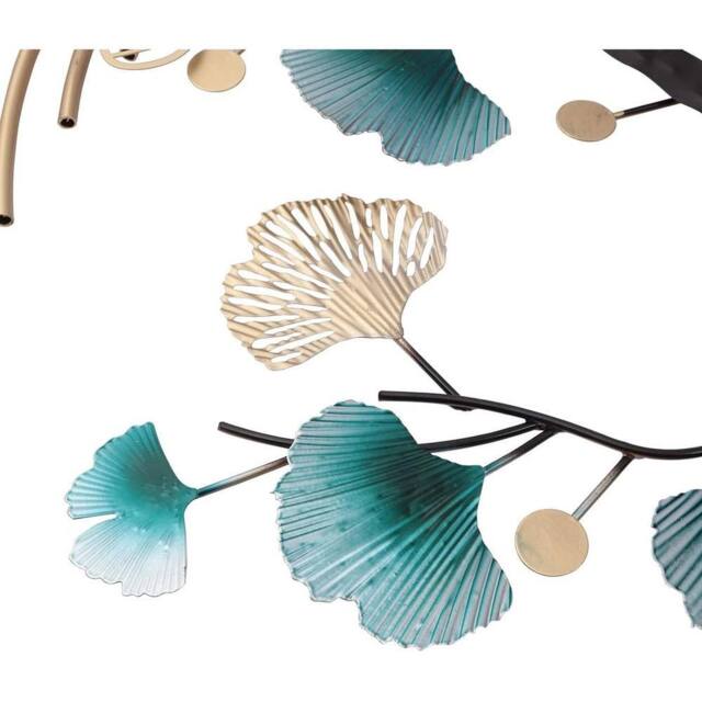Havendro Ginkgo Tree Leaf Metal Wall Art Decorations Living Room Handmade - image 1