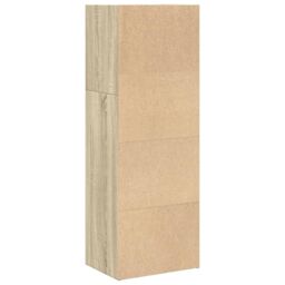 Berkfield Home Bookcase Sonoma Oak 40x30x114 cm Engineered Wood in Brown - Size: 40 x 30 x 114 cm - thumbnail 6