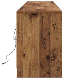 Berkfield Home TV Cabinet Other Old wood Engineered wood & Particle board in Brown - thumbnail 8