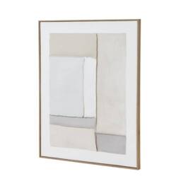 Lemon Pavilion Furniture and Decor Contempo Beta Framed Painting on Canvas - L3 x W75 x H95 cm - Brown - thumbnail 2