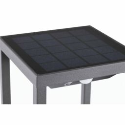 Netlighting Saura LED Outdoor Bollard Light Dark Grey Solar Powered with PIRSensor IP54 - thumbnail 2