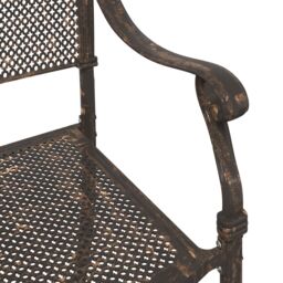 Berkfield Home Garden Chairs 2 pcs Bronze Cast Aluminium - thumbnail 8