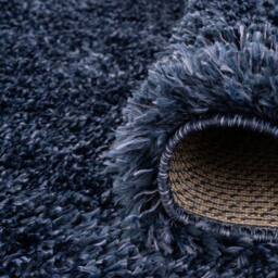 Kukoon Deep Navy Super Soft Shaggy Area Rug - Size: 120 cm x 170 cm - thumbnail 4