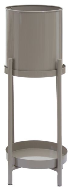 Orsina Two Tier Plant Stand, Versatile Display Garden Flower Stand, Lightweight Garden Plant Pot Stand in Grey - image 1