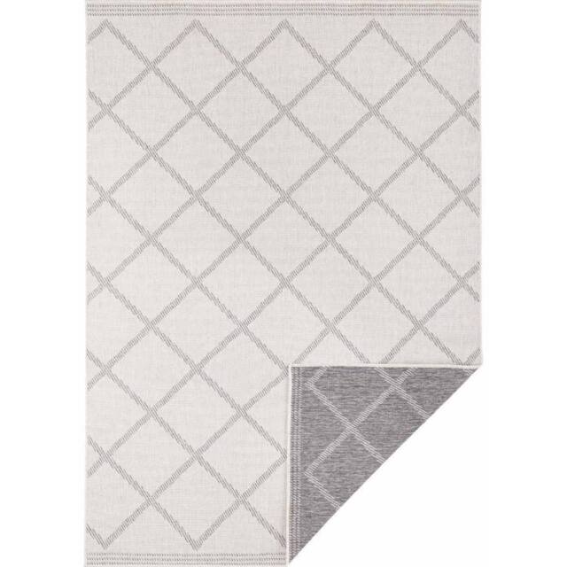 THE RUGS Corsica Reversible Indoor Outdoor Rug Flatweave Polypropylene in Cream - Size: 240 cm x 340 cm - image 1