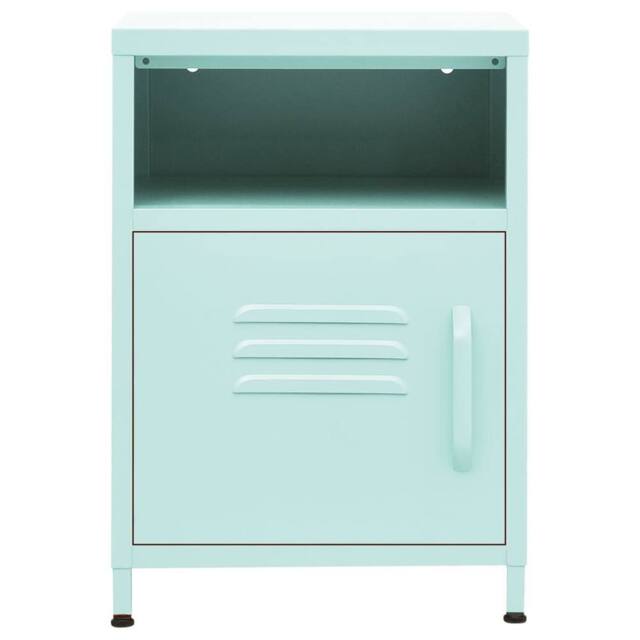 Berkfield Home Nightstands 2 pcs Mint 35x35x51 cm Steel - Size: 35 x 35 x 51 cm - image 1