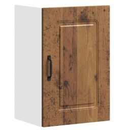 Berkfield Home Kitchen Wall Cabinet Kalmar Old Wood Engineered Wood in Brown - thumbnail 2