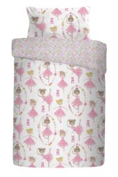 Bedlam 'Ballet Dancer' Kids Duvet Cover Set in Pink - Size: Double - thumbnail 6
