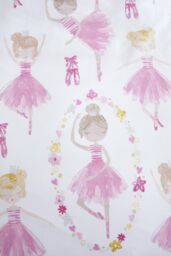 Bedlam 'Ballet Dancer' Kids Duvet Cover Set in Pink - Size: Double - thumbnail 4