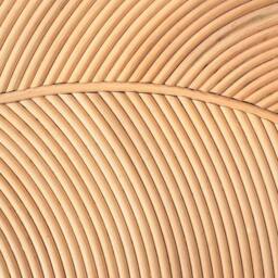 Wyld and Coco Natural Rattan Nest of 3 Coffee Tables - Leaf Design Indoor-Outdoor - thumbnail 9