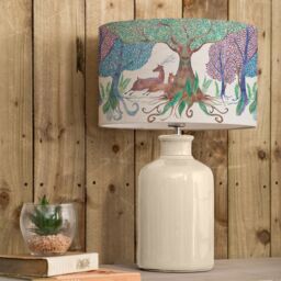 Voyage Maison Elspeth Table Lamp With Willow Woods Eva Lampshade in Cream - thumbnail 3