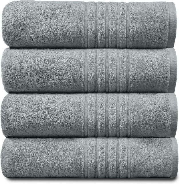 GAVENO CAVAILIA 4 Pack Hampton Towel in Grey - image 1