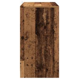 Berkfield Home Sideboard Old Wood 70x41x75 cm Engineered Wood in Brown - Size: 70 x 41 x 75 cm - thumbnail 5
