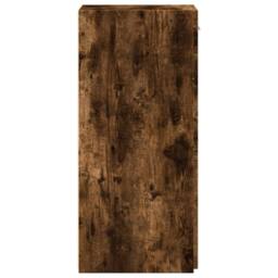 Berkfield Home Sideboard Smoked Oak 40x42.5x93 cm Engineered Wood in Brown - thumbnail 5