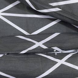 Berkfield Home Duvet Cover Set Grey 260x220 cm Cotton - thumbnail 5