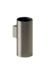 Cosmic Toilet brush & holder, Wall-mounted, Silver, Architect S+ Collection in Grey