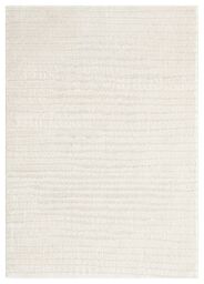 Desire Rugs Aya Living Room Area Rugs - Embossed Lines Pattern in Cream - Size: 120 cm x 170 cm - thumbnail 2