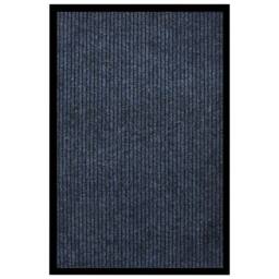 Berkfield Home Doormat Striped Blue 80x120 cm - thumbnail 2