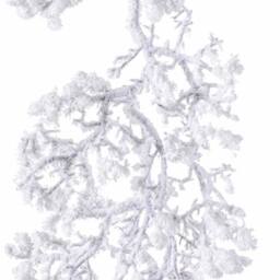 Lemon Pavilion Furniture and Decor Snowy Garland Artificial Plant - Plastic - L32 x W32 x H150 cm in White - thumbnail 2