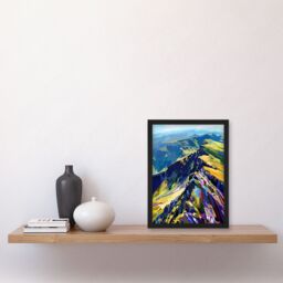 "Artery8 Cairngorm Mountains Scottish Highlands Landscape Framed Art Print - Size: W12"" x H16""" - thumbnail 4
