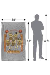Steven Rhodes Go To Hell Silky Touch Super Soft Throw Blanket - Size: Large - thumbnail 3