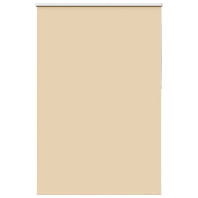 Berkfield Home Roller Blind Blackout Beige 160x230 cm Fabric Width 156.6 cm Polyester - image 1