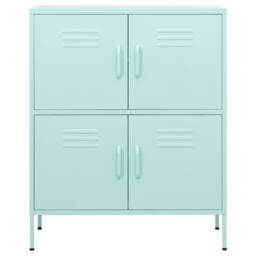 Berkfield Home Storage Cabinet Mint 80x35x101.5 cm Steel - thumbnail 3