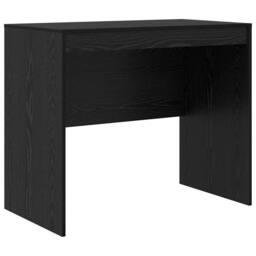 Berkfield Home Black Oak Writing Desk Black Oak Particle board 90 x 50 x 76 cm