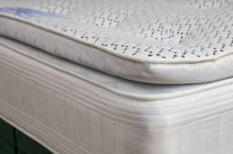 UK Bed Furniture Oxford Pillowtop Mattress in White - Size: Single - thumbnail 6