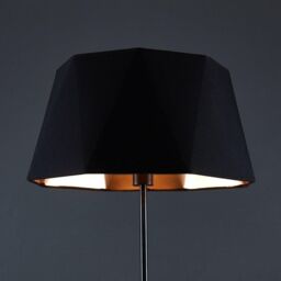 ValueLights Charlie Modern Stem Black Floor Lamp - thumbnail 4