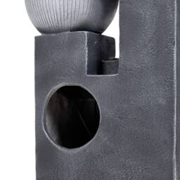 Living and Home Solar-Powered Outdoor Garden Fountain Decor in Grey - thumbnail 6