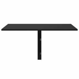 Berkfield Home Folding Wall Table Black 100x60x56 cm Engineered Wood - Size: 100 x 60 x 56 cm - thumbnail 4