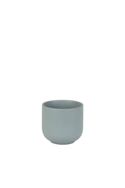 KDMD Hortus Havana Matt Grey Ceramic Pot 11cm 4 Pack - image 1