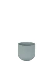 KDMD Hortus Havana Matt Grey Ceramic Pot 11cm 4 Pack - thumbnail 2