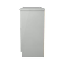 Ready Assembled 2 U Holborn 2 Door 3 Drawer Sideboard (Ready Assembled) in Mid Grey - thumbnail 3