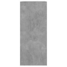 Berkfield Home Classic Book Cabinet/Room Divider Concrete Grey 40x30x72 cm - Size: 40 x 30 x 72 cm - thumbnail 4