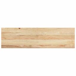 Berkfield Home Window Sills 2 pcs¬†Untreated 90x25x2 cm Solid Wood Oak in Brown - Size: Medium - thumbnail 6