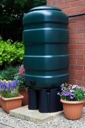 Whitefurze 250L Green Water Butt Kit with Stand & 6 Litre Watering Can - thumbnail 4