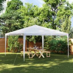 Berkfield Home Party Tent 4x4 m White - thumbnail 2