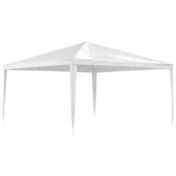 Berkfield Home Party Tent 4x4 m White - thumbnail 3