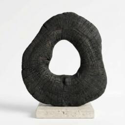 Garden Greatness Noire Mango Wood Sculpture - Size: 1 Pack - thumbnail 2