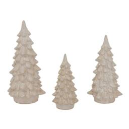 Lemon Pavilion Furniture and Decor Medium Alora Snowy Christmas Tree - Ceramic - L11xW11xH23 cm - White - thumbnail 2
