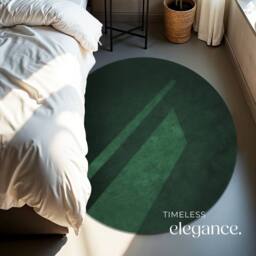 tectake Short Pile Carpet Soft Zone 200 X 290 Cm - Green - Size: 200 cm x 290 cm - thumbnail 7