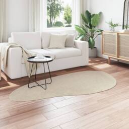 "Berkfield Home Rug ""HUARTE"" Short Pile Soft & Washable Beige 100x200 cm - Size: Medium" - thumbnail 3