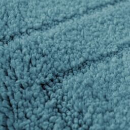 Allure Bath Fashions Two Piece Non-Slip Bath Mat & Pedestal Mat Set in Teal - thumbnail 2