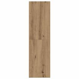 Berkfield Home 4 Piece TV Cabinet Set Wall-mounted Artisan Oak Engineered Wood in Brown - thumbnail 9